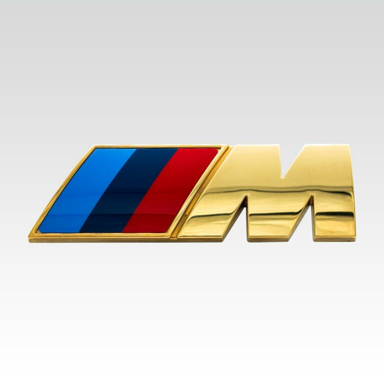 Fahrzeug Schriftzug Vergolden Lassen BMW M-Power