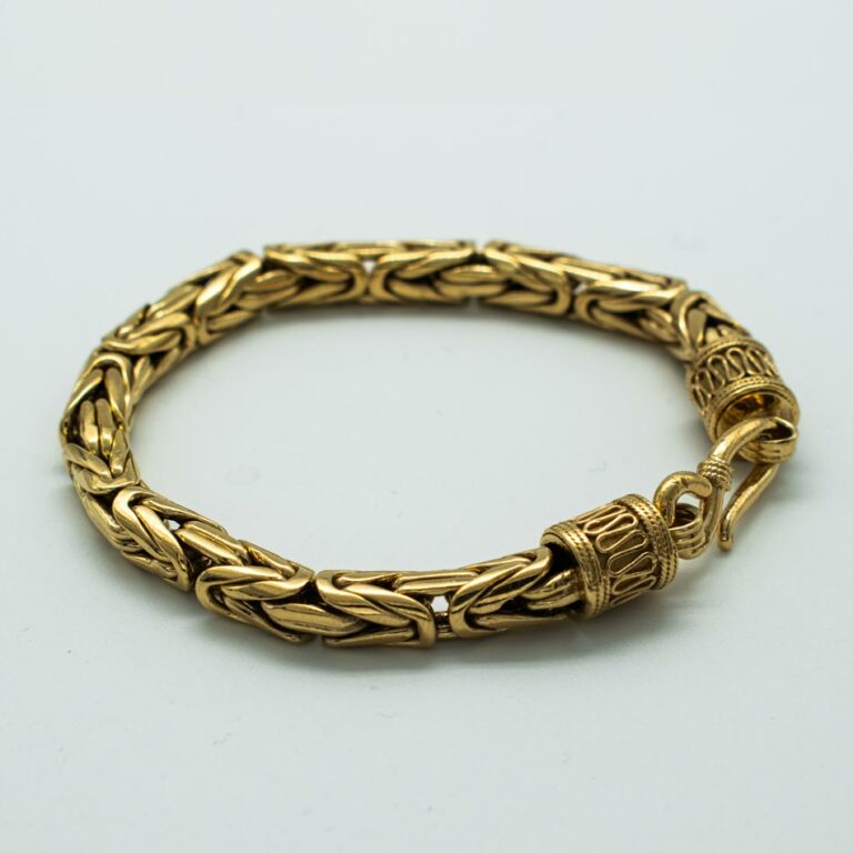 Vergoldetes Armband von DARK Galvanik